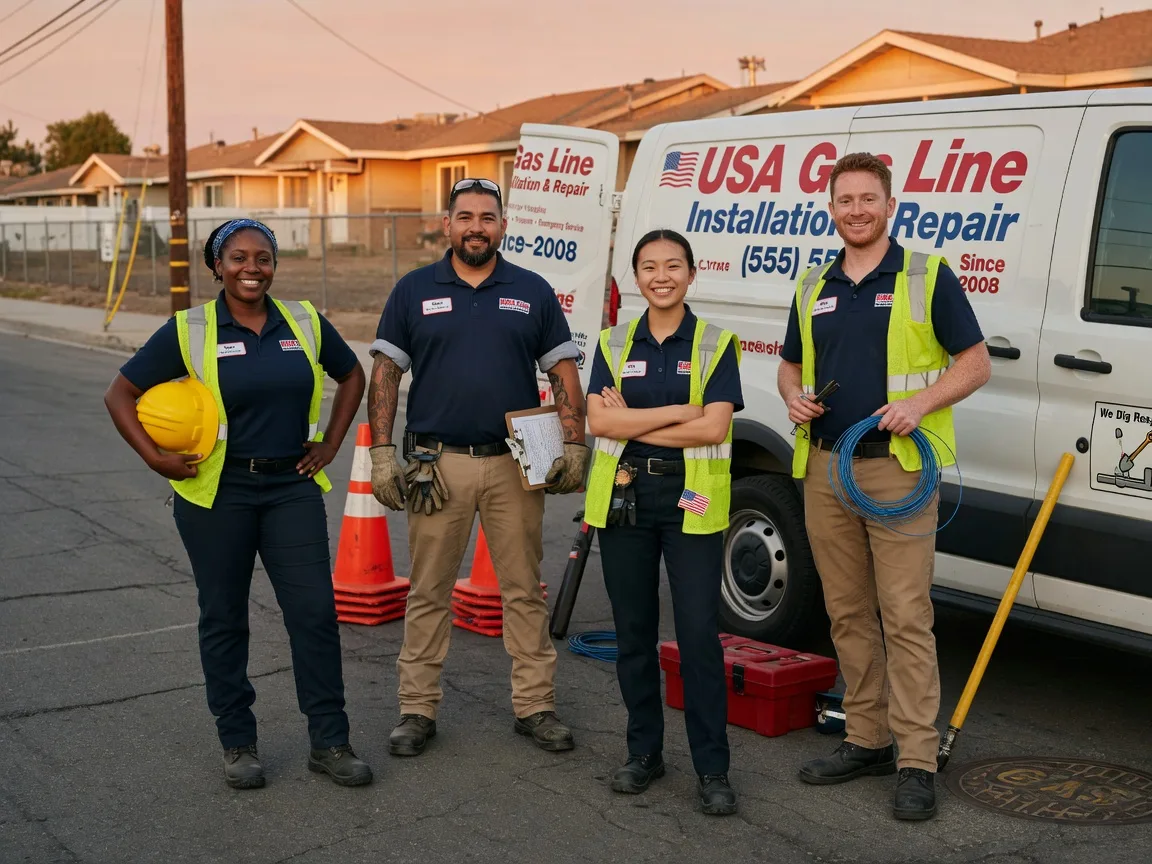 Gas Line Installation company in Hesston, KS